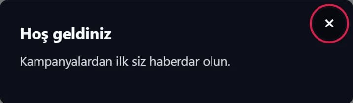 Akıllı Popup modülünün mağazadaki görünümü