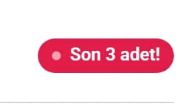 Stok Etiketi modülünün mağazadaki görünümü